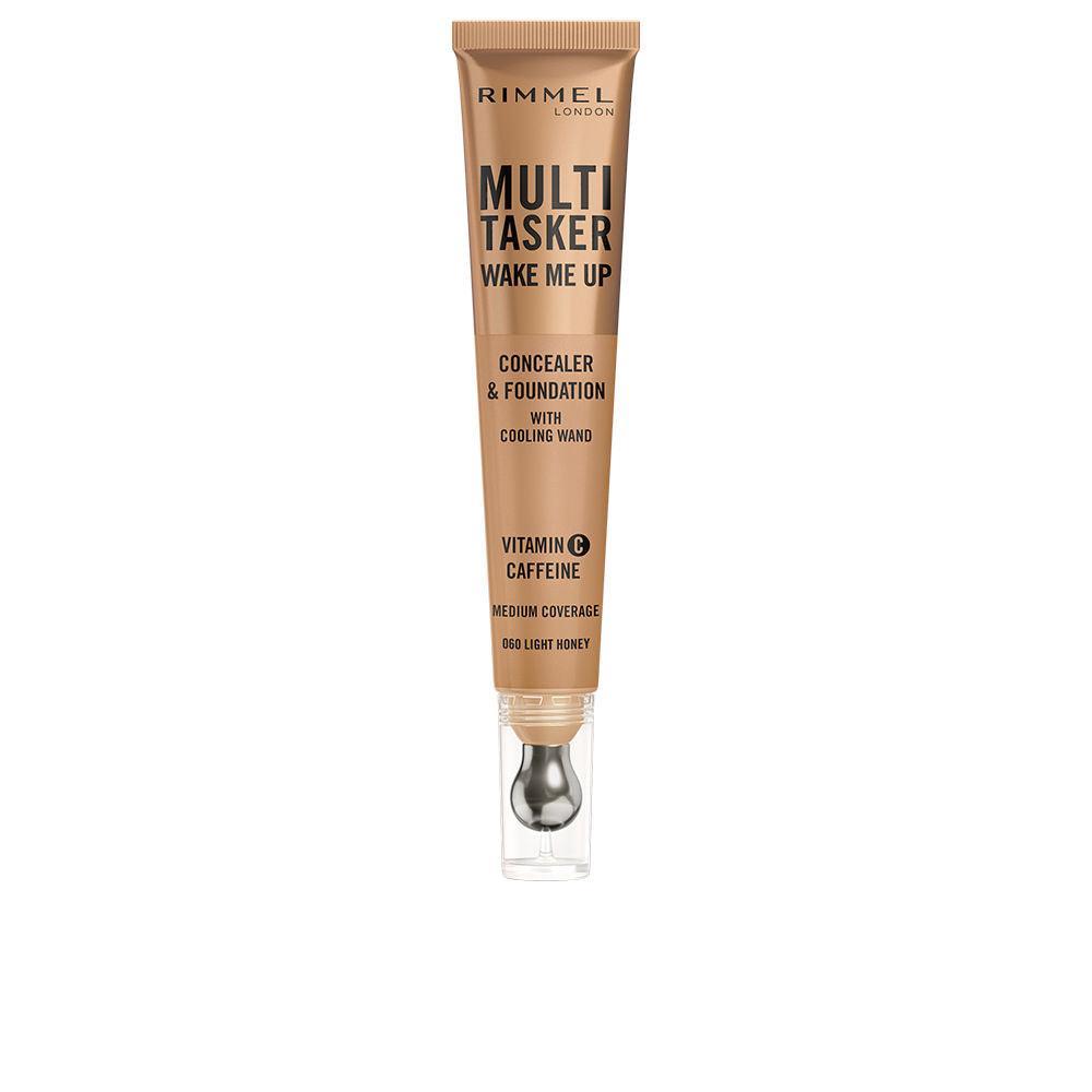 RIMMEL LONDON MULTITASKER WAKE ME UP concealer and foundation 20 ml in 060-Light Honey , Makeup by RIMMEL LONDON. Merkmale: . Verfügbar bei ParfümReich.