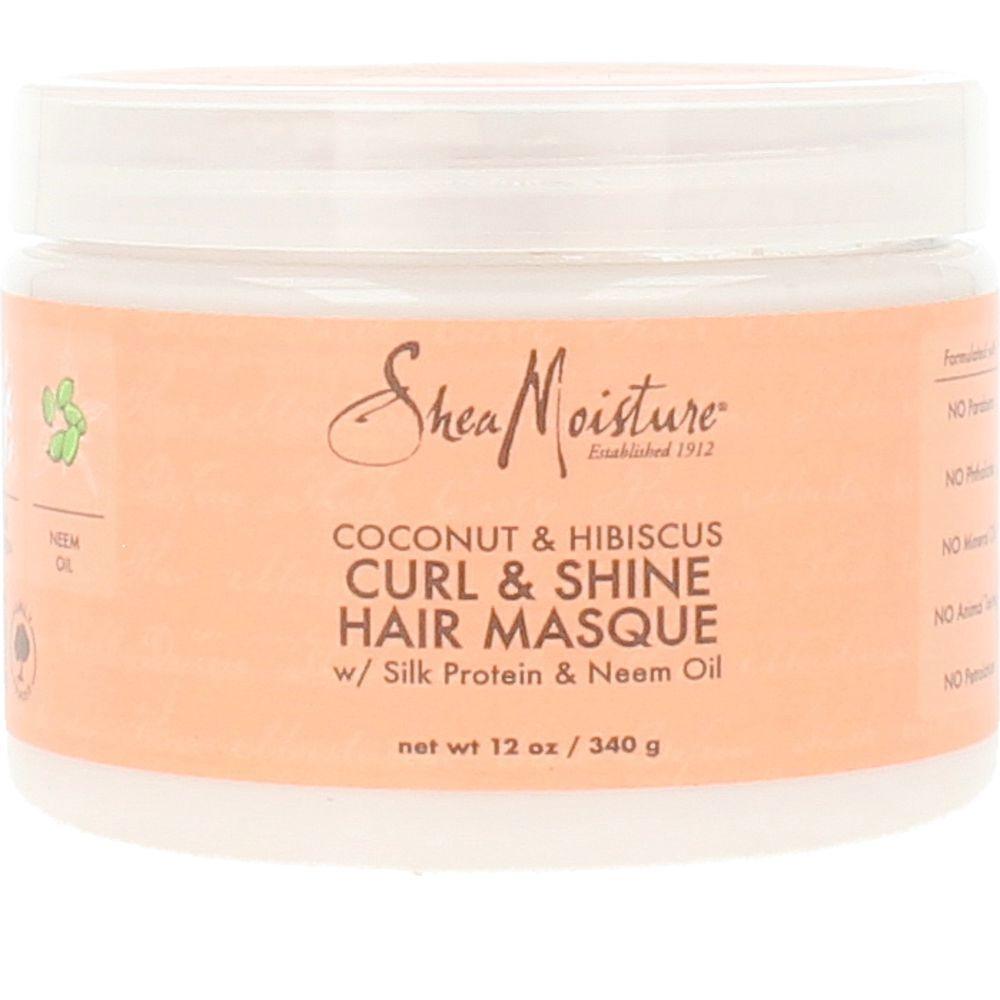 SHEA MOISTURE COCONUT & HIBISCUS curl & shine hair masque 340 gr in , Hair by SHEA MOISTURE. Merkmale: . Verfügbar bei ParfümReich.