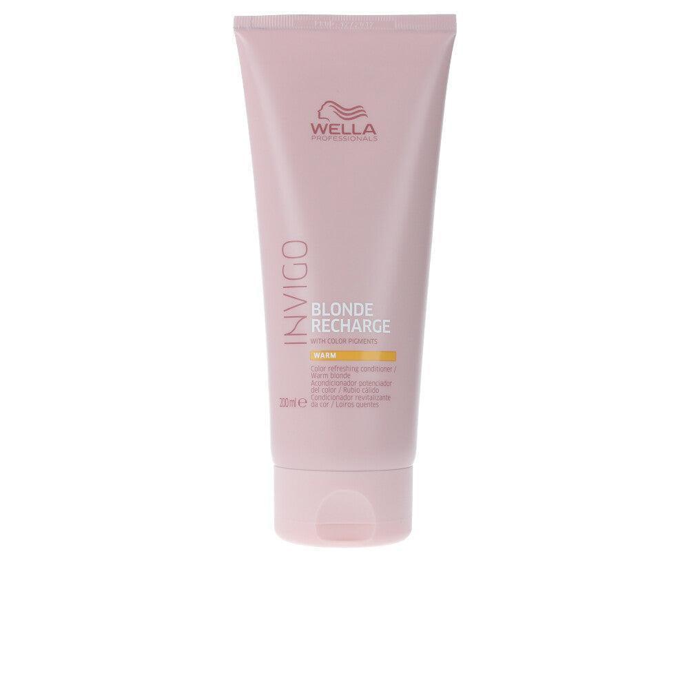 WELLA PROFESSIONALS INVIGO BLONDE RECHARGE conditioner #warm 200 ml in , Hair by WELLA PROFESSIONALS. Merkmale: . Verfügbar bei ParfümReich.