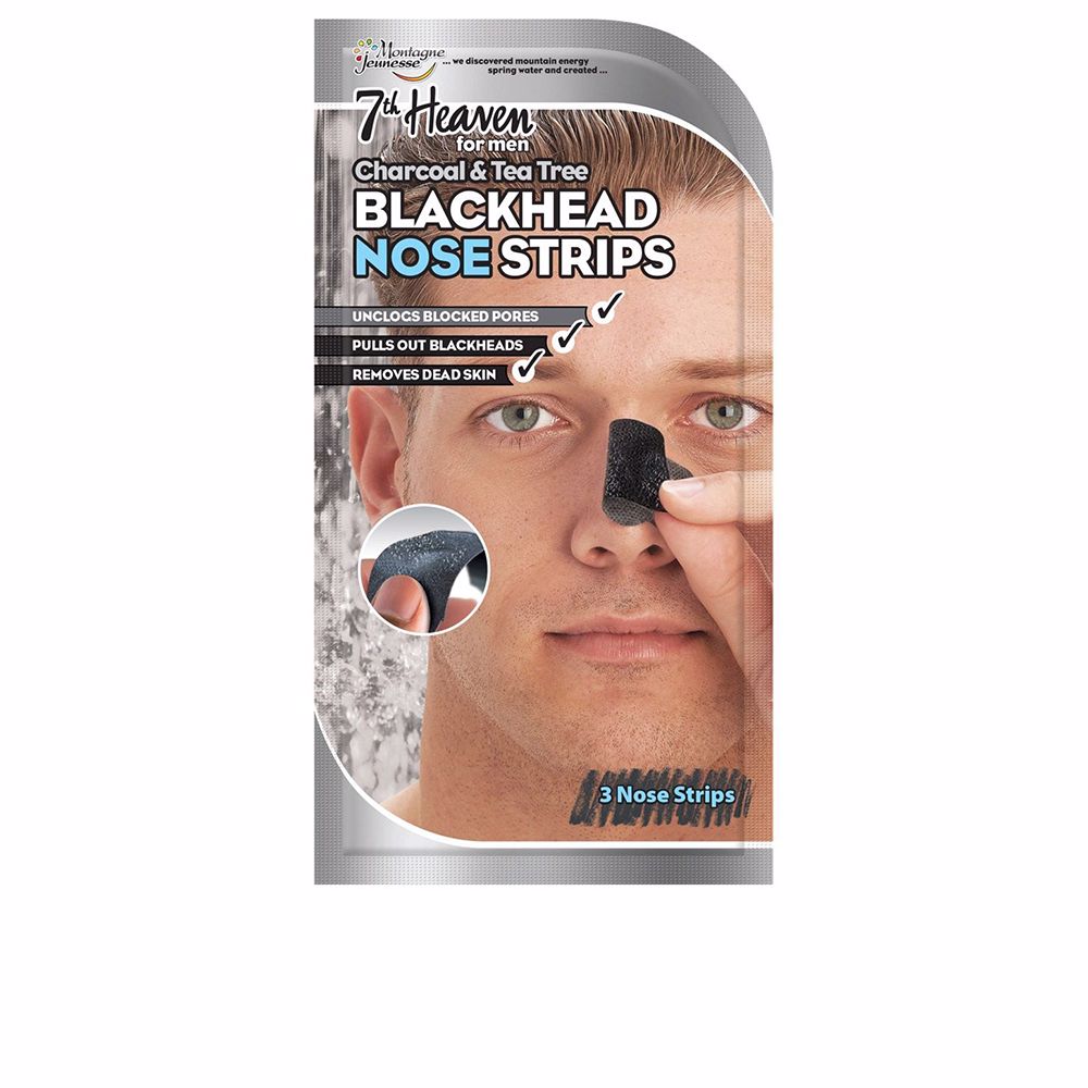 7TH HEAVEN FOR MEN BLACK HEAD nose strips 3 u in , Facial Cosmetics by 7TH HEAVEN. Merkmale: . Verfügbar bei ParfümReich.