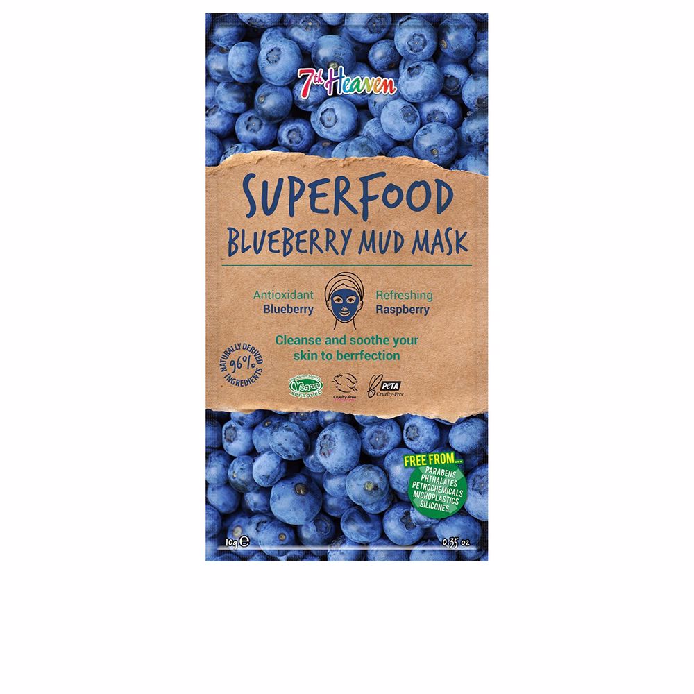 7TH HEAVEN SUPERFOOD blue berry mud mask 10 gr in , Facial Cosmetics by 7TH HEAVEN. Merkmale: . Verfügbar bei ParfümReich.