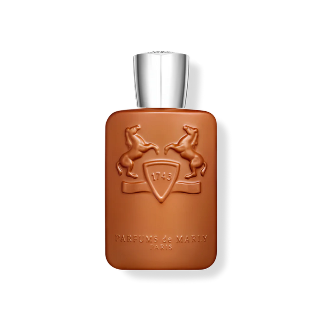 Parfümreich – Parfums de Marly Althaïr Eau de Parfum Flakon in edlem Braun mit silberner Kappe, erhältlich in 75 ml