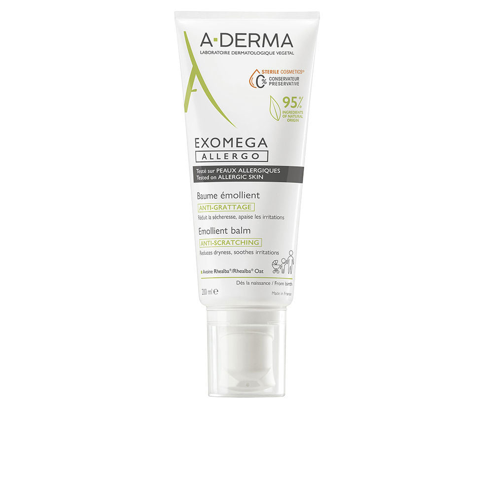 A-DERMA EXOMEGA ALLERGO bálsamo emoliente in 200 ml , Facial Cosmetics by A-DERMA. Merkmale: . Verfügbar bei ParfümReich.