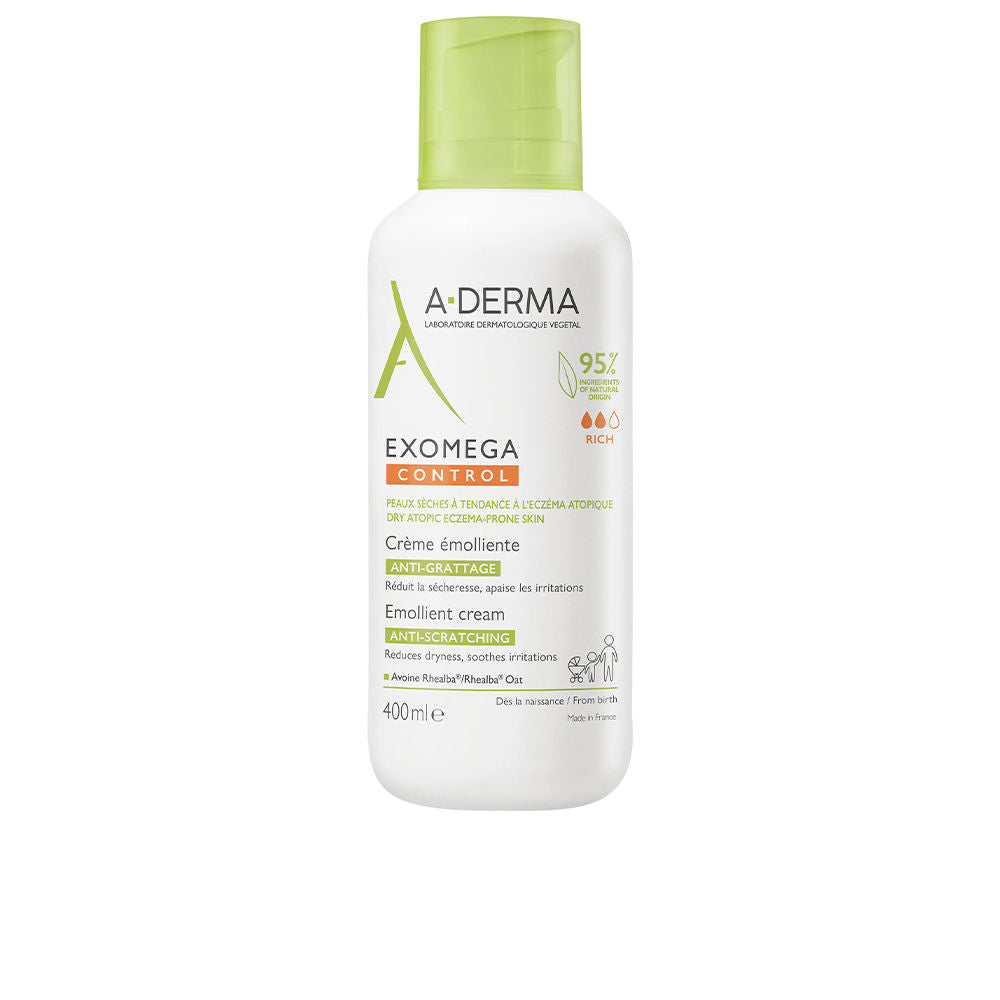 A-DERMA EXOMEGA CONTROL emollient cream in 400 ml , Body Cosmetics by A-DERMA. Merkmale: . Verfügbar bei ParfümReich.