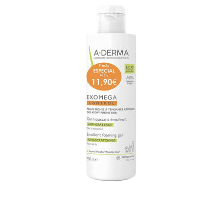 A-DERMA EXOMEGA CONTROL emollient foaming gel “RRP €11.90” 500 ml in , Hygiene by A-DERMA. Merkmale: . Verfügbar bei ParfümReich.