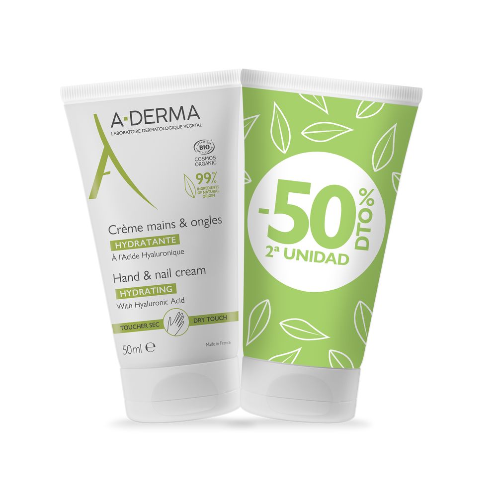 A-DERMA HANDS &amp; NAILS cream pack 2 x 50 ml in , Body Cosmetics by A-DERMA. Merkmale: . Verfügbar bei ParfümReich.