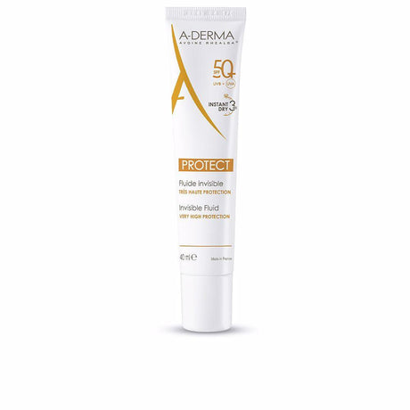 A-DERMA PROTECT invisible facial solar fluid SPF50+ 40 ml in , Sun Care by A-DERMA. Merkmale: . Verfügbar bei ParfümReich.