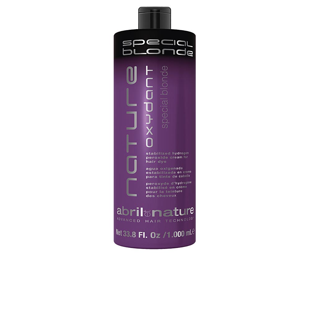 ABRIL ET NATURE NATURE OXYDANT SPECIAL BLONDE hydrogen peroxide cream 1000 ml in , Hair by ABRIL ET NATURE. Merkmale: . Verfügbar bei ParfümReich.