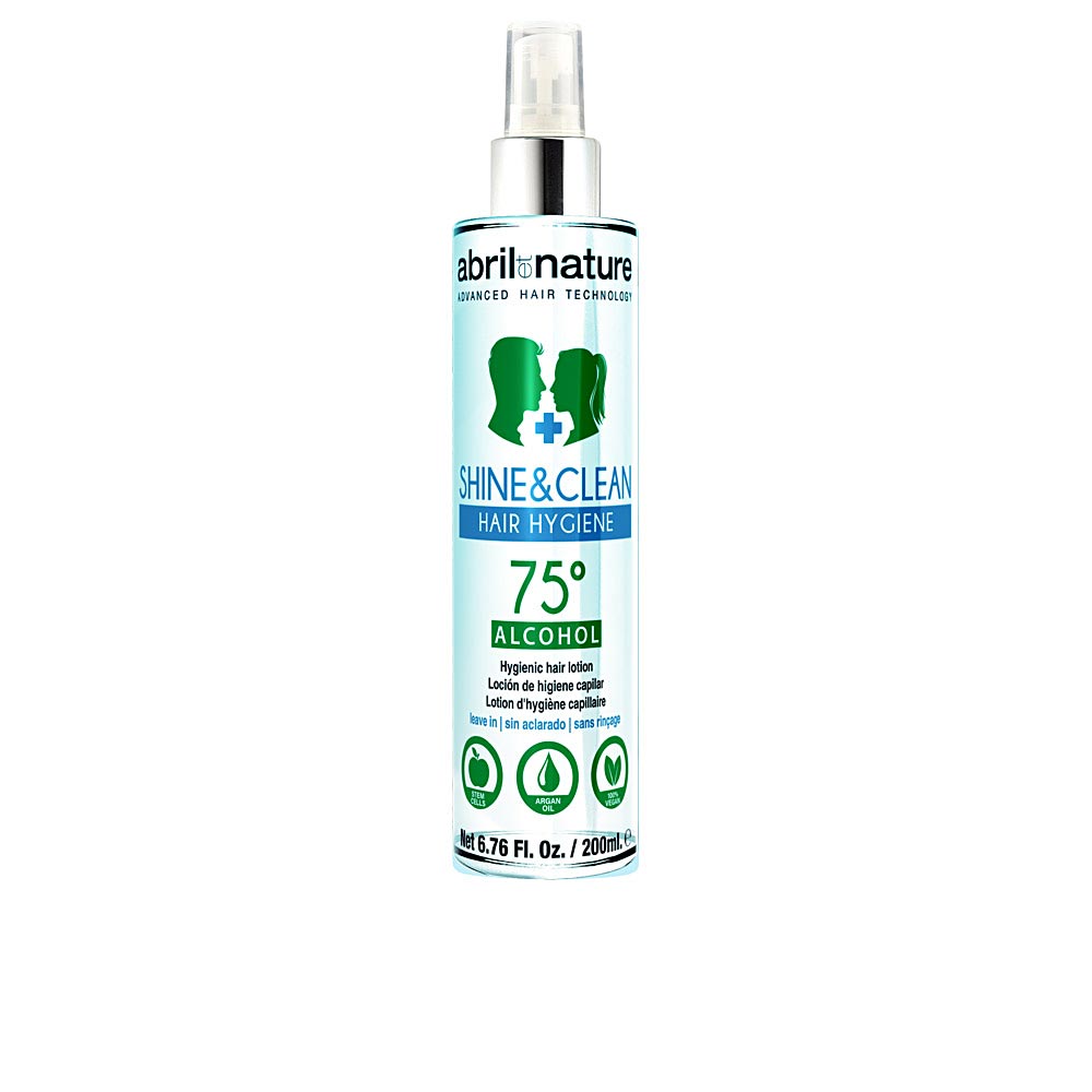 ABRIL ET NATURE SHINE&CLEAN hair hygiene 75º alcohol 200 ml in , Hair by ABRIL ET NATURE. Merkmale: . Verfügbar bei ParfümReich.