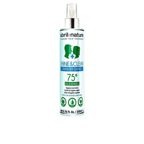 ABRIL ET NATURE SHINE&CLEAN hair hygiene 75º alcohol 200 ml in , Hair by ABRIL ET NATURE. Merkmale: . Verfügbar bei ParfümReich.