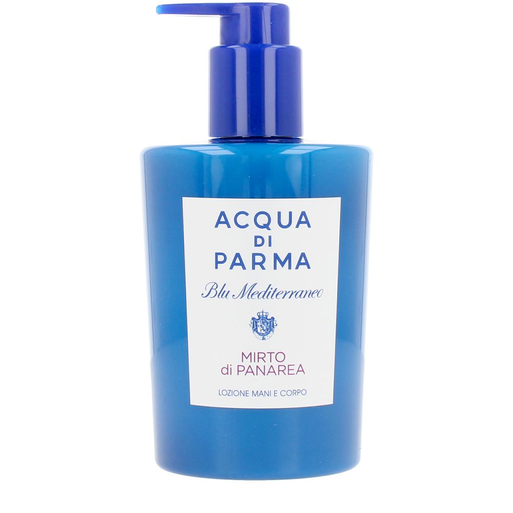 ACQUA DI PARMA BLU MEDITERRANEO MIRTO DI PANAREA body and hand lotion 300 ml in , Body Cosmetics by ACQUA DI PARMA. Merkmale: . Verfügbar bei ParfümReich.