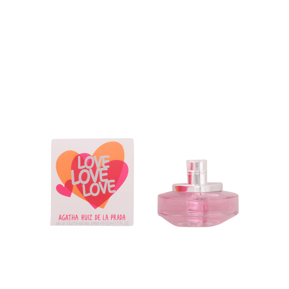 AGATHA RUIZ DE LA PRADA LOVE LOVE LOVE eau de toilette spray 50 ml in , Perfumes by AGATHA RUIZ DE LA PRADA. Merkmale: . Verfügbar bei ParfümReich.