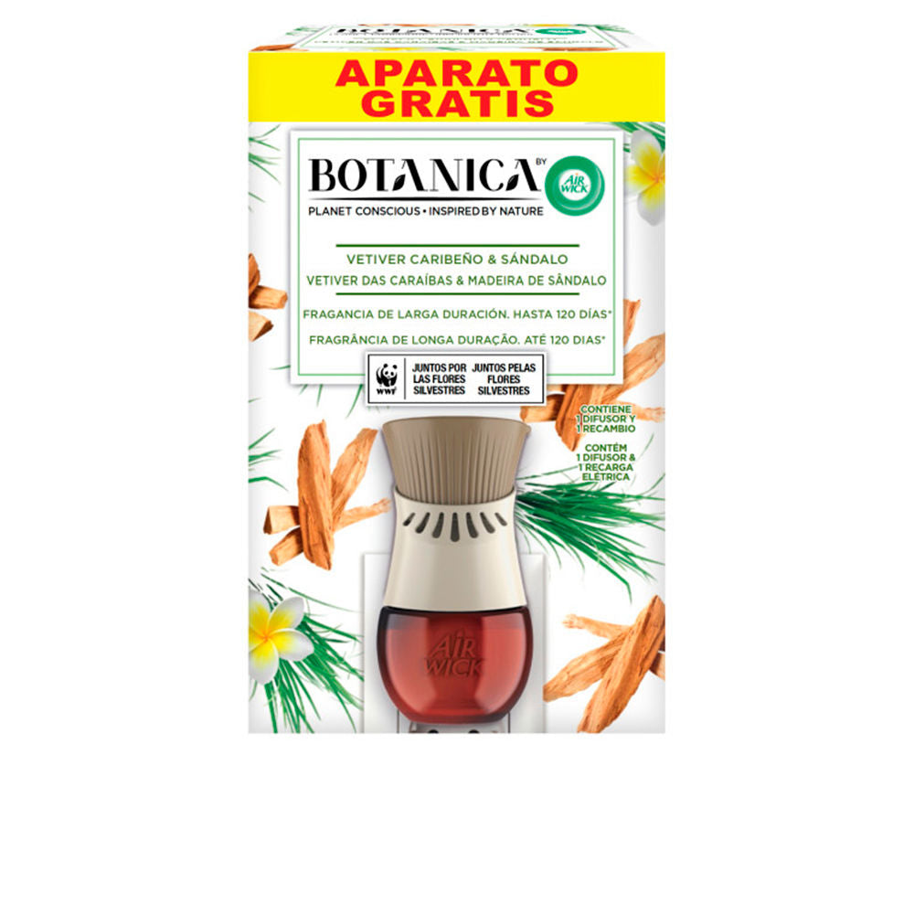 AIR-WICK BOTANICA complete electric air freshener #vetiver &amp; sandalwood 19 ml in , Home by AIR-WICK. Merkmale: . Verfügbar bei ParfümReich.