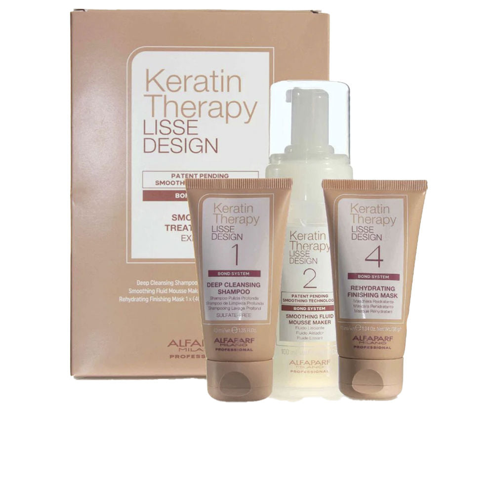 ALFAPARF MILANO LISSE DESIGN KERATIN THERAPY set 3 pz in , Hair by ALFAPARF MILANO. Merkmale: . Verfügbar bei ParfümReich.