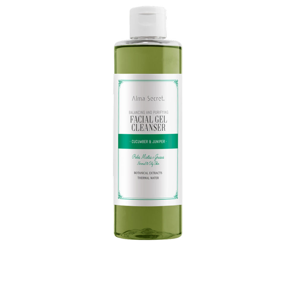 ALMA SECRET Balancing and purifying FACIAL GEL CLEANSER cucumber &amp;amp; juniper 200 ml in , Facial Cosmetics by ALMA SECRET. Merkmale: . Verfügbar bei ParfümReich.