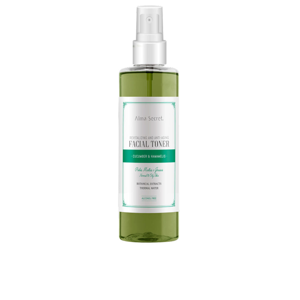 ALMA SECRET Revitalizing and anti-aging FACIAL TONER 200 ml in Cucumber &amp; Witch Hazel , Facial Cosmetics by ALMA SECRET. Merkmale: . Verfügbar bei ParfümReich.