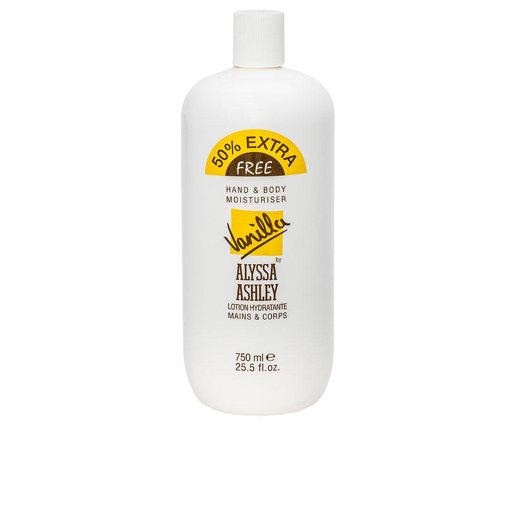 ALYSSA ASHLEY VANILLA hand and body moisturiser 750 ml in , Body Cosmetics by ALYSSA ASHLEY. Merkmale: . Verfügbar bei ParfümReich.