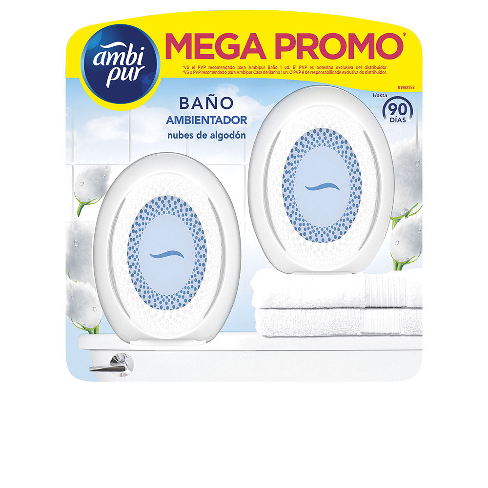 AMBI PUR BATHROOM freshener #cotton clouds MEGA OFFER 90 days in , Home by AMBI PUR. Merkmale: . Verfügbar bei ParfümReich.