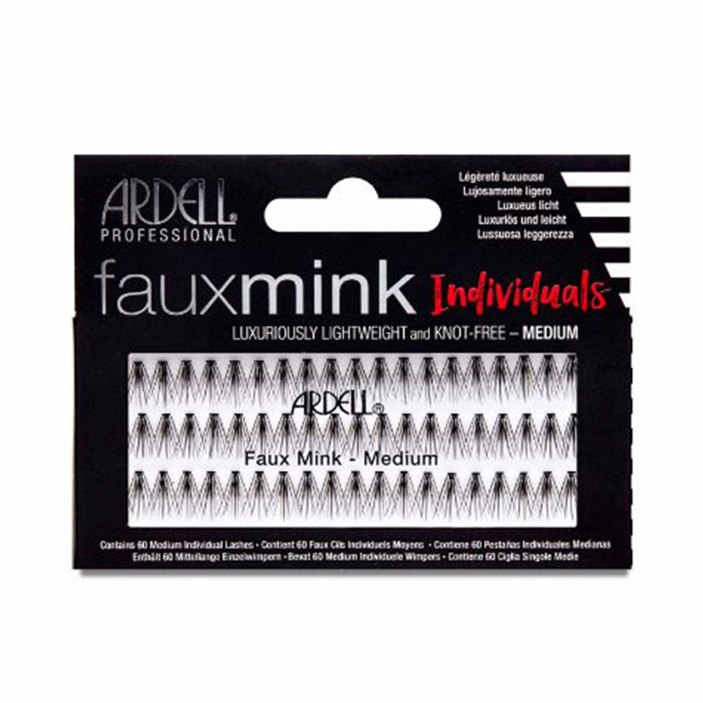 ARDELL FAUX MINK pestañas individuales negras 