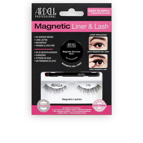 ARDELL MAGNETIC LINER &amp; LASH eyelashes #110 + gel liner 3 u in , Makeup by ARDELL. Merkmale: . Verfügbar bei ParfümReich.