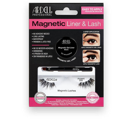 ARDELL MAGNETIC LINER & LASH ACCENT pestañas #002 + gel liner 3 u in , Makeup by ARDELL. Merkmale: . Verfügbar bei ParfümReich.
