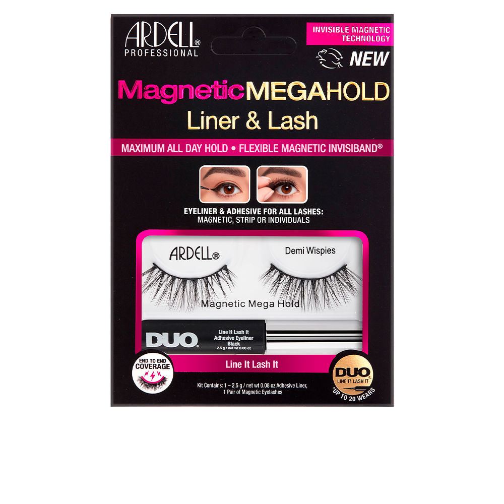 ARDELL MAGNETIC MEGAHOLD DEMI WISPIES LINER & LASH pestañas 2 u in , Makeup by ARDELL. Merkmale: . Verfügbar bei ParfümReich.