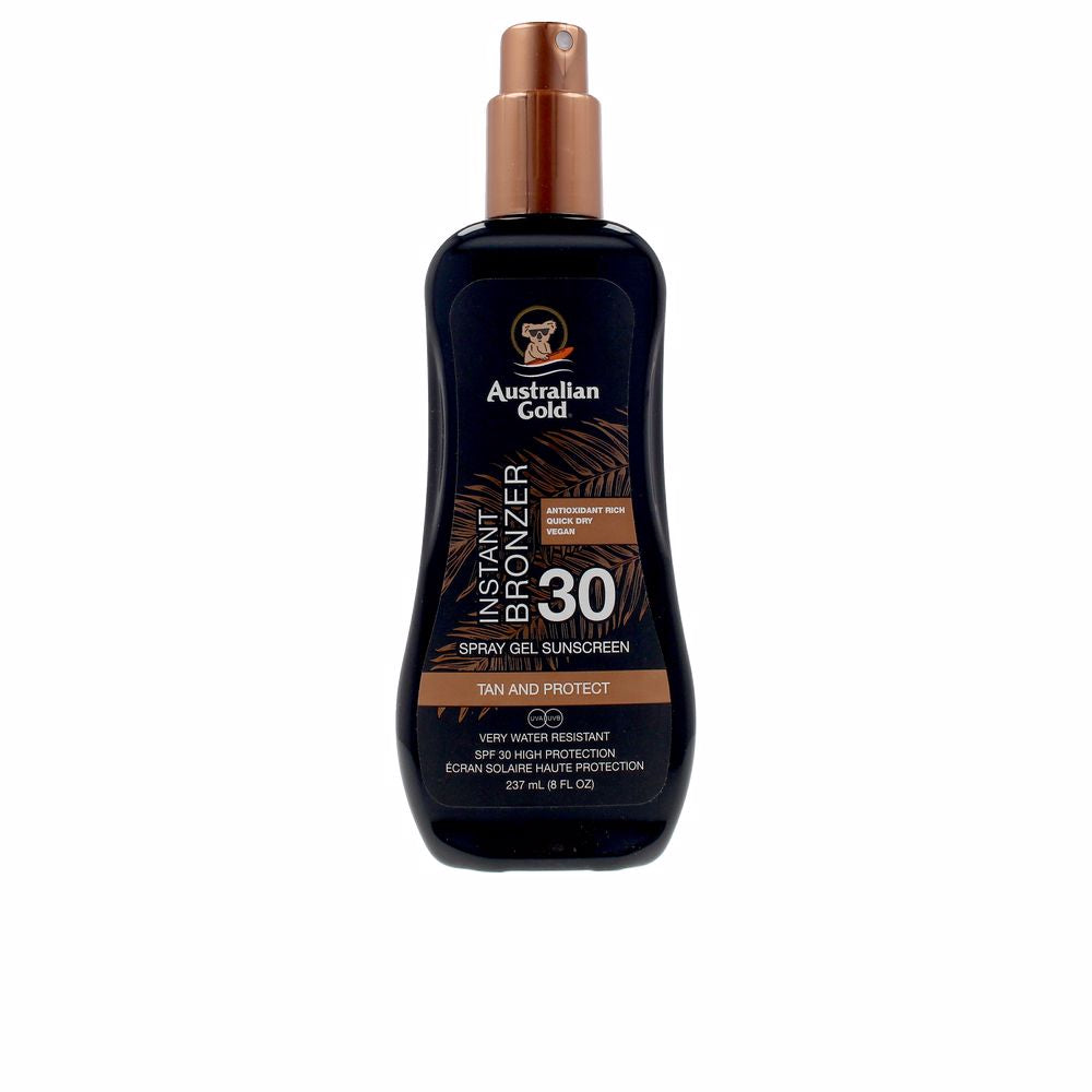 AUSTRALIAN GOLD SUNSCREEN SPF30 spray gel with instant bronzer 237 ml in , Sun Care by AUSTRALIAN GOLD. Merkmale: . Verfügbar bei ParfümReich.