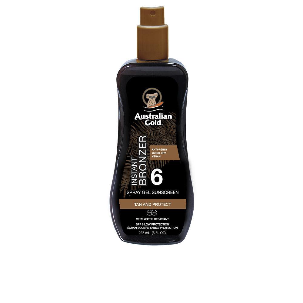 AUSTRALIAN GOLD SUNSCREEN SPF6 spray gel with instant bronzer 237 ml in , Sun Care by AUSTRALIAN GOLD. Merkmale: . Verfügbar bei ParfümReich.
