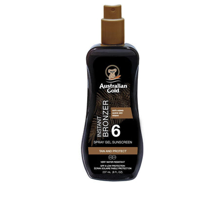 AUSTRALIAN GOLD SUNSCREEN SPF6 spray gel with instant bronzer 237 ml in , Sun Care by AUSTRALIAN GOLD. Merkmale: . Verfügbar bei ParfümReich.