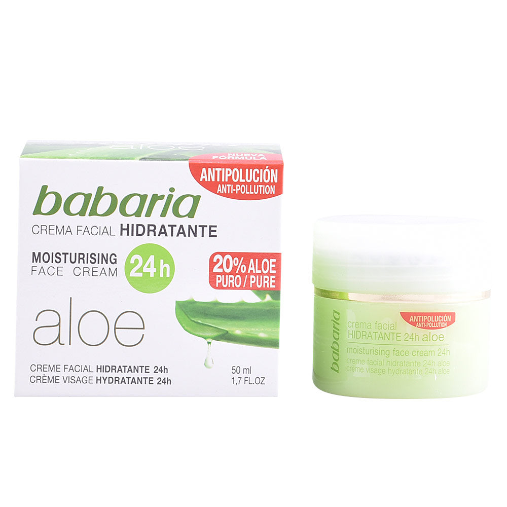 BABARIA ALOE VERA moisturizing cream 24 hours 50 ml in , Facial Cosmetics by BABARIA. Merkmale: . Verfügbar bei ParfümReich.