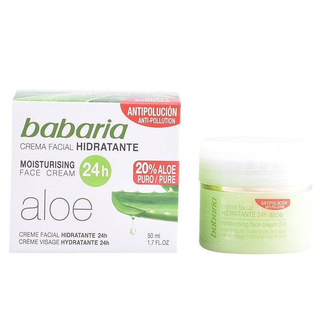 BABARIA ALOE VERA moisturizing cream 24 hours 50 ml in , Facial Cosmetics by BABARIA. Merkmale: . Verfügbar bei ParfümReich.