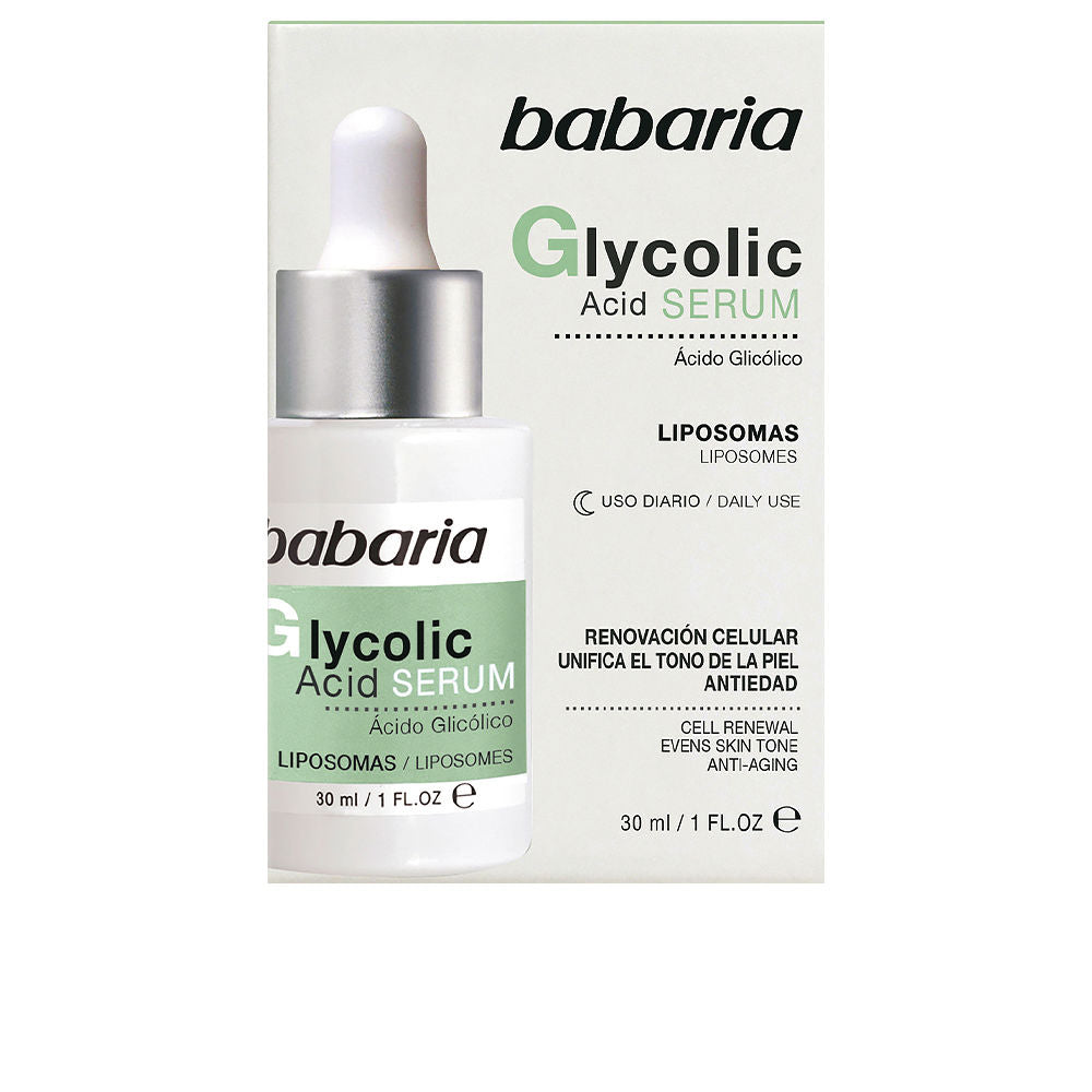 BABARIA GLYCOLIC ACID serum renovación celular 30 ml in , Facial Cosmetics by BABARIA. Merkmale: . Verfügbar bei ParfümReich.