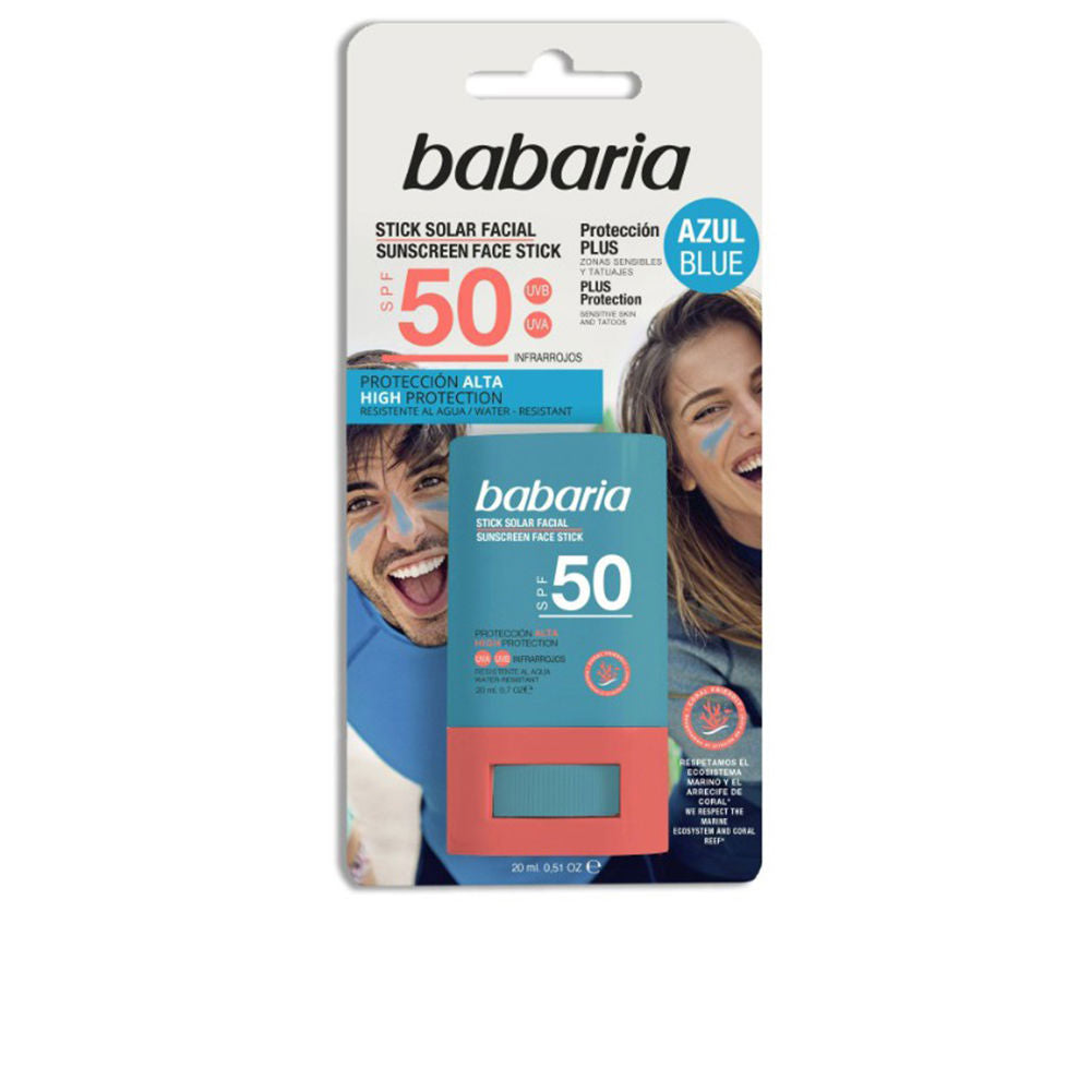 BABARIA SOLAR BLUE FACIAL STICK SPF50 20 gr in , Sun Care by BABARIA. Merkmale: . Verfügbar bei ParfümReich.