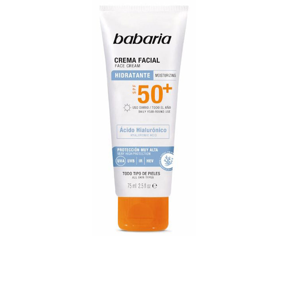 BABARIA SOLAR HYALURONIC ACID facial cream SPF50+ 75 ml in , Sun Care by BABARIA. Merkmale: . Verfügbar bei ParfümReich.