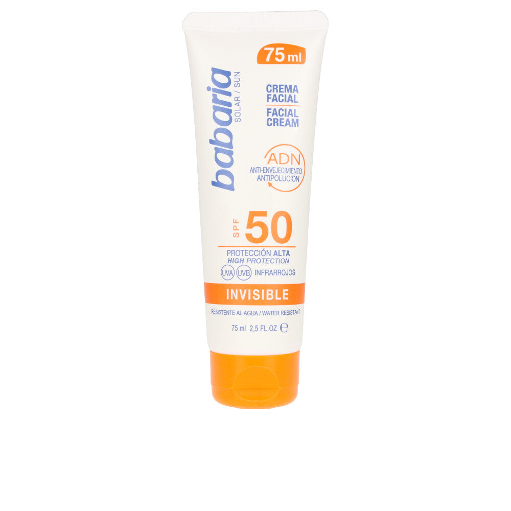 BABARIA SOLAR INVISIBLE DNA facial sun cream SPF50 75 ml in , Sun Care by BABARIA. Merkmale: . Verfügbar bei ParfümReich.