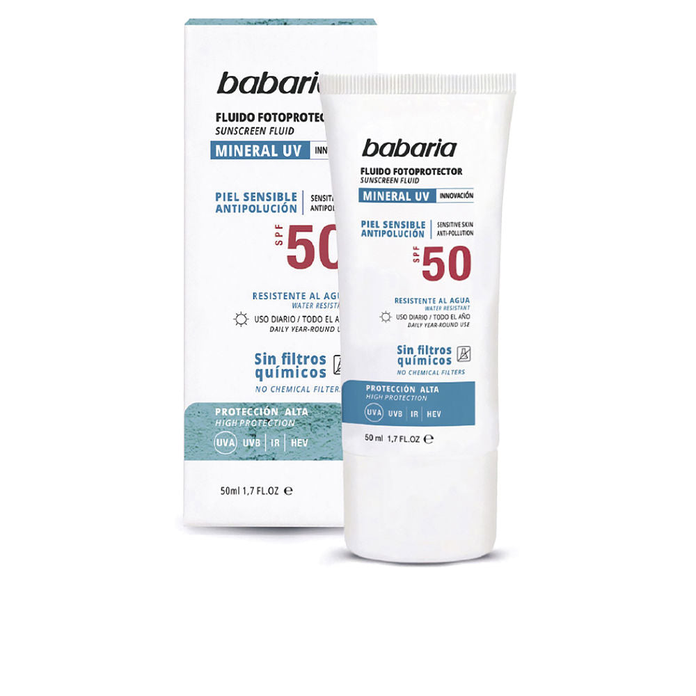 BABARIA SOLAR MINERAL UV easy photoprotective fluid SPF50 50 ml in , Sun Care by BABARIA. Merkmale: . Verfügbar bei ParfümReich.