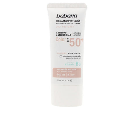 BABARIA SOLAR MULTIPROTECTION color anti-spot cream SPF50+ 50 ml in , Sun Care by BABARIA. Merkmale: . Verfügbar bei ParfümReich.
