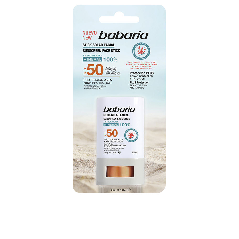 BABARIA SOLAR STICK FACIAL SPF50 20 gr in , Sun Care by BABARIA. Merkmale: . Verfügbar bei ParfümReich.