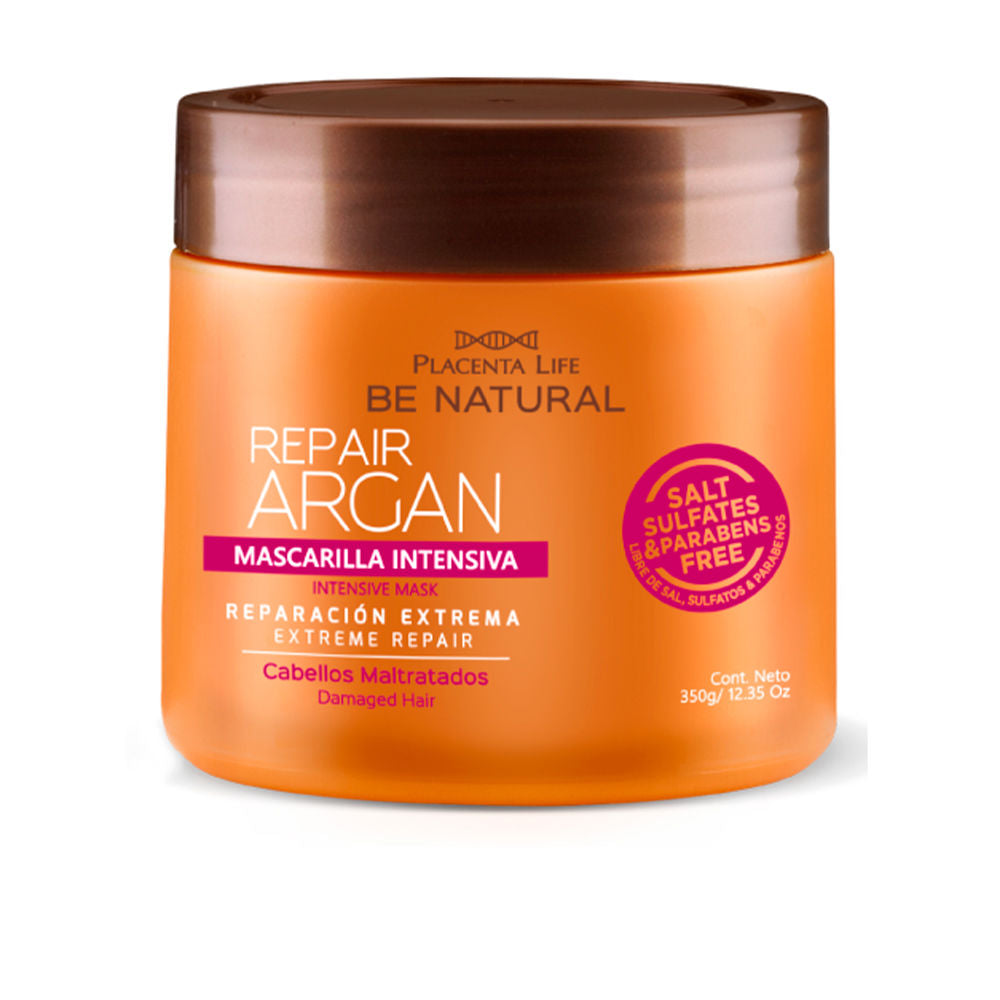 BE NATURAL Argan Repair Mask 350 gr in , Hair by BE NATURAL. Merkmale: . Verfügbar bei ParfümReich.