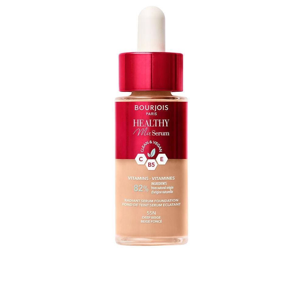 BOURJOIS HEALTHY MIX serum foundation makeup base 30 ml in 55N Deep Beige , Makeup by BOURJOIS. Merkmale: . Verfügbar bei ParfümReich.