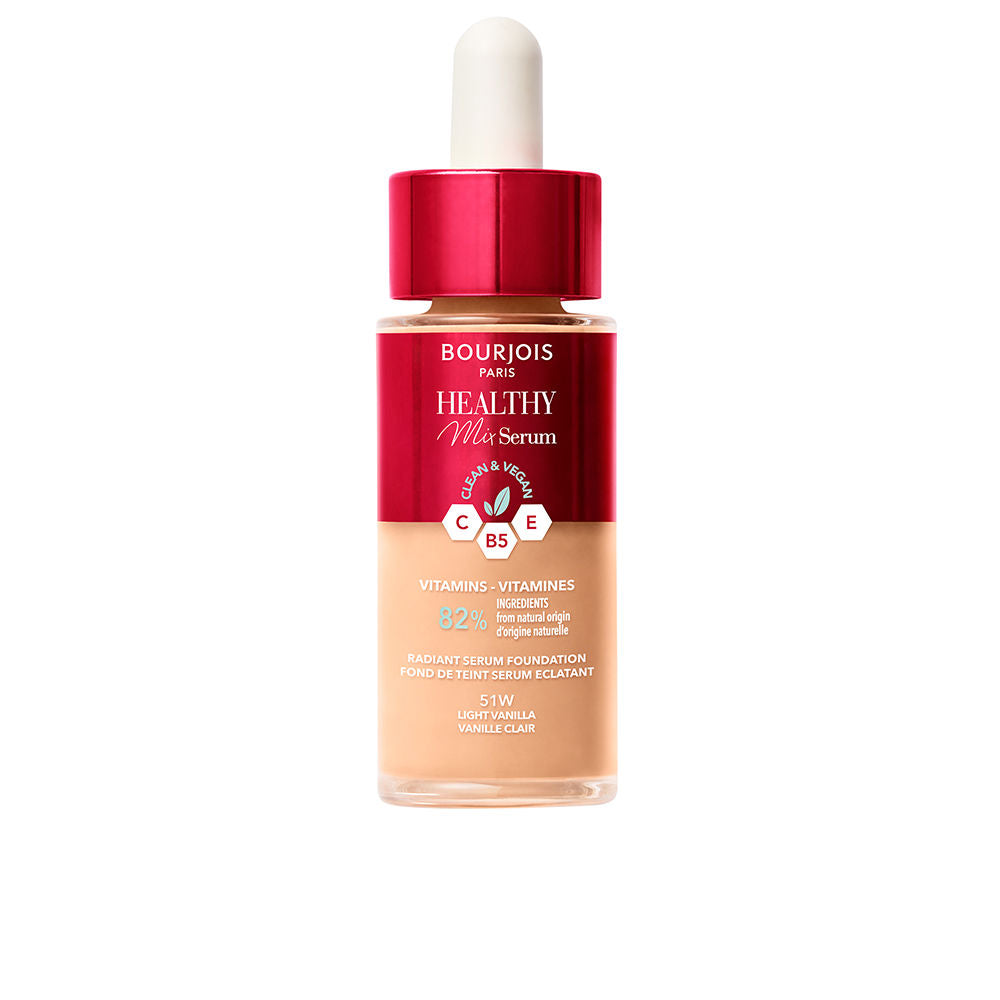 BOURJOIS HEALTHY MIX serum foundation makeup base 30 ml in Light Vanilla , Makeup by BOURJOIS. Merkmale: . Verfügbar bei ParfümReich.