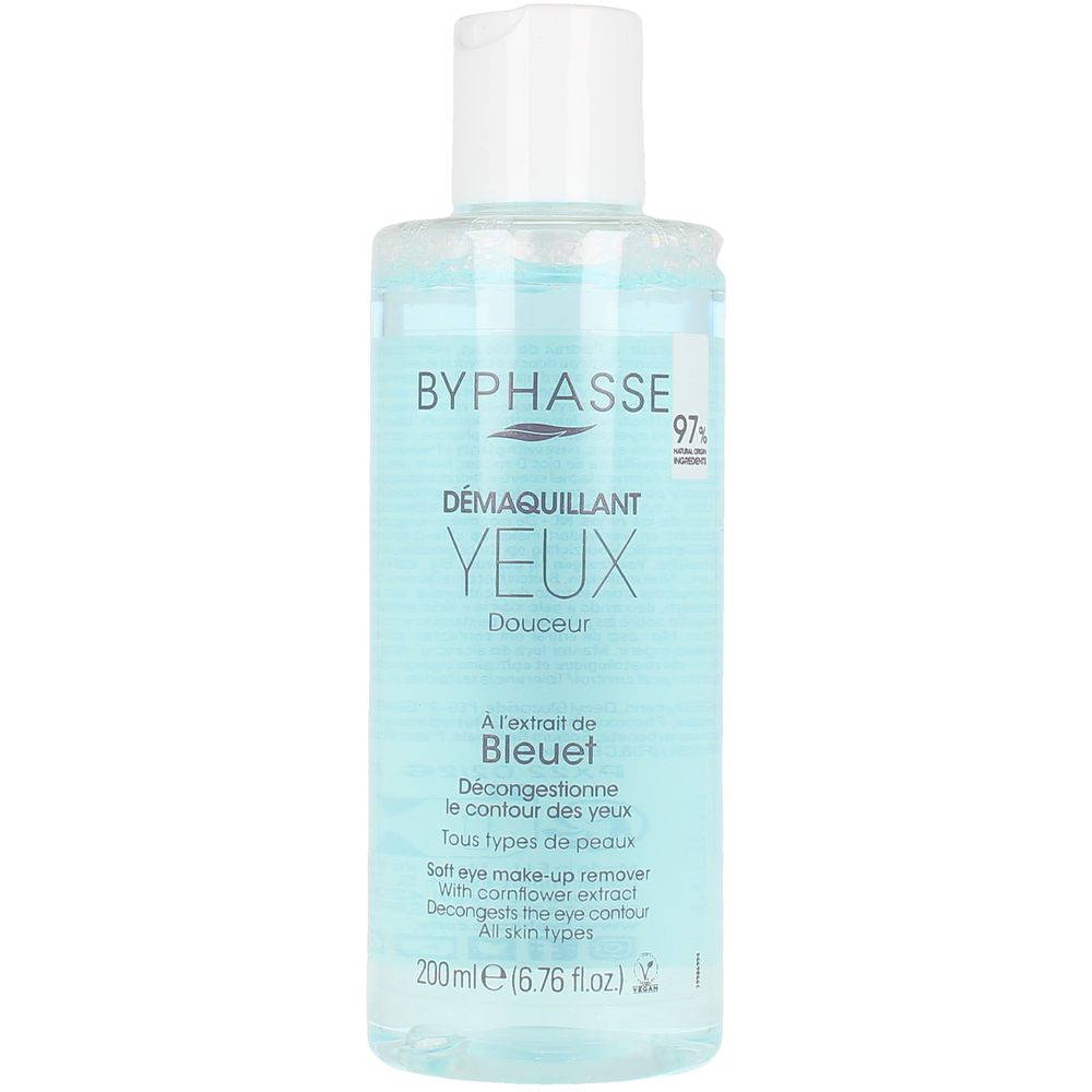 BYPHASSE DOUCEUR EYE MAKE-UP REMOVER cornflower extract 200 ml in , Facial Cosmetics by BYPHASSE. Merkmale: . Verfügbar bei ParfümReich.