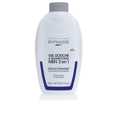 BYPHASSE GROOVY PARADISE men 2 in 1 600 ml in , Hair by BYPHASSE. Merkmale: . Verfügbar bei ParfümReich.