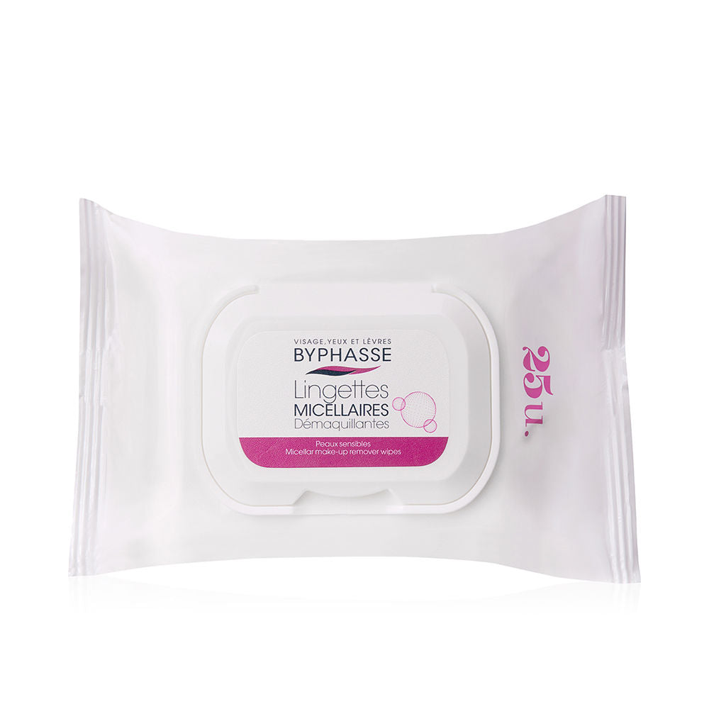 BYPHASSE MAKEUP REMOVAL WIPES micellar solution 25 units in , Facial Cosmetics by BYPHASSE. Merkmale: . Verfügbar bei ParfümReich.