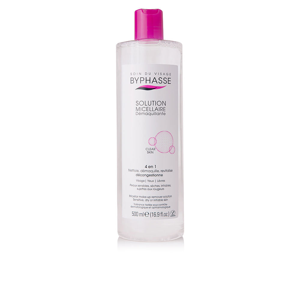 BYPHASSE Micellar solution makeup remover 500 ml in , Facial Cosmetics by BYPHASSE. Merkmale: . Verfügbar bei ParfümReich.