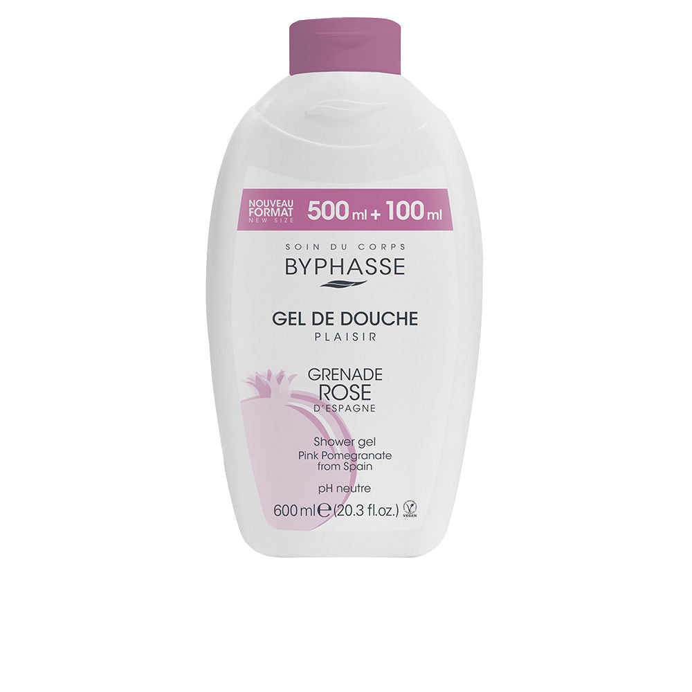 BYPHASSE PLAISIR pink pomegranate SHOWER GEL 600 ml in , Hygiene by BYPHASSE. Merkmale: . Verfügbar bei ParfümReich.