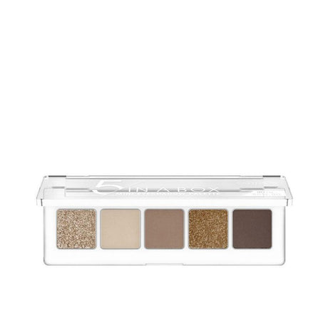 CATRICE 5 IN A BOX mini eyeshadow palette in 9-Golden Nude , Makeup by CATRICE. Merkmale: . Verfügbar bei ParfümReich.