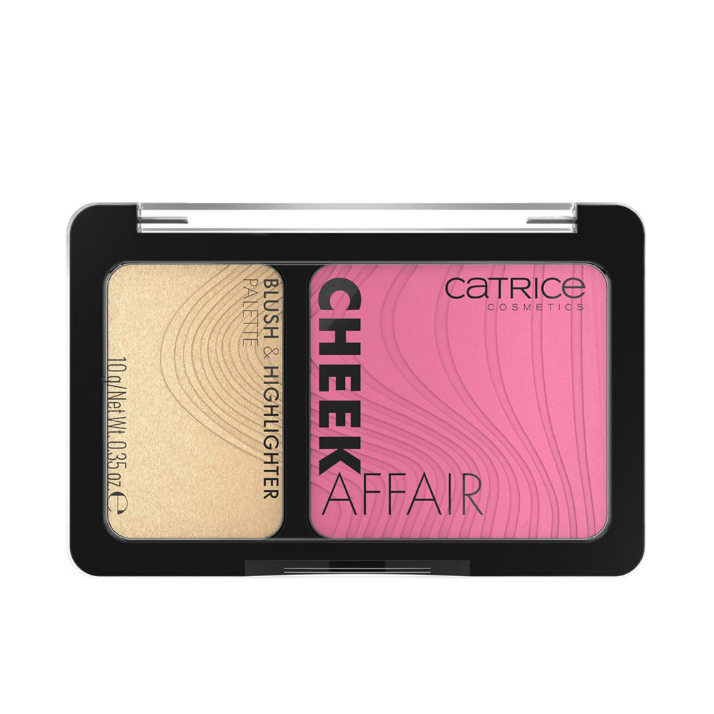 CATRICE CHEEK AFFAIR blush &amp; highlighter palette 10 gr in 010-love at first swipe , Makeup by CATRICE. Merkmale: . Verfügbar bei ParfümReich.