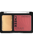 CATRICE CHEEK AFFAIR blush &amp; highlighter palette 10 gr in 020-end of friendzone , Makeup by CATRICE. Merkmale: . Verfügbar bei ParfümReich.