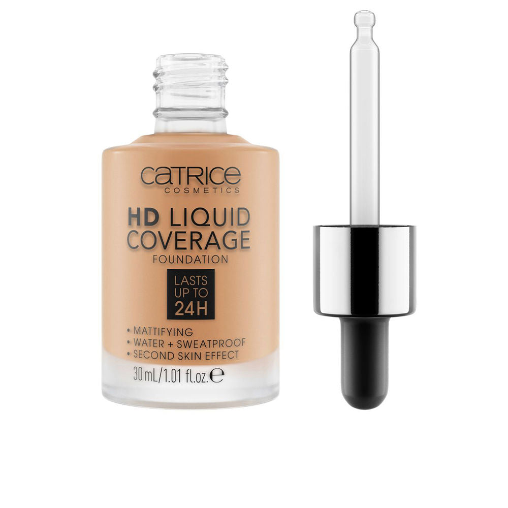 CATRICE HD LIQUID COVERAGE FOUNDATION lasts up to 24h 30 ml in Camel Beige , Makeup by CATRICE. Merkmale: . Verfügbar bei ParfümReich.